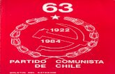Boletín del Exterior Partido Comunista de Chile Nº63