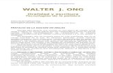 Oralidad y escritura. TecnologÃas de las palabras - Walter J. Ong