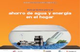 Guía práctica para el ahorro de agua y energía en el hogar