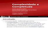 If969 - Complexidade e Completude