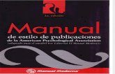 11. Manual de Estilo de Publicaciones de La APA - LitArt