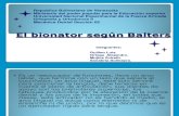 El bionator según Balters