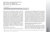 Anticoagulantes en Enfermedad Coronaria Arterial Ccm 2008