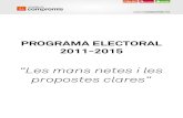 Programa electoral Compromís 2011-2015