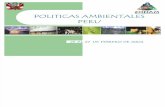 09 Peru - Politicas Ambientales