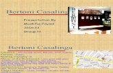 Bertoni Casalinga presentation
