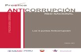 Los 5 puntos Anticorrupción