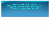 Regulacion de La Ventilacion en El Ejercicio FERNANDA MANTOVANI