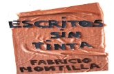 Escritos Sin Tinta - Fabricio Montilla (Version Pantalla)