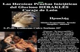 HÉRCULES - Las Heroicas Pruebas Iniciaticas del Glorioso HERAKLES , Coraje de León