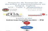 Proyecto de formación de docentes y administrativos PP