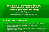 ISO 26000 - Presentación de China en Copenhague