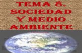 TEMA 8. Sociedad y medio ambiente. Jorge, Borja y Diego Cano