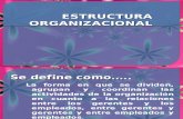 3.2 Estructura Organizacional Unidad III