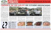 Boletín "A Mecate Corto": Crónica de un golpe de Estado anunciado