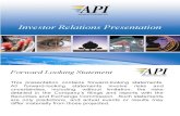 API IR Presentation 11-16-06[1]