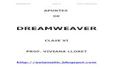 DREAMWEAVER CLASE IV