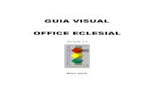 Guía visual Office Eclesial versión 1.6: Módulo Agenda