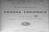 1914 Estadística de la prensa periódica de España, referida al 1 de Abril de 1913