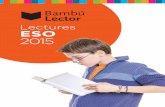 Bambú Lector ESO. Pla Lector de l'Editorial Casals 2015