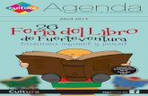 Agenda Cultural Cabildo de Fuerteventura - Abril 2015