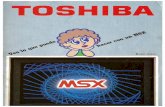 Toshiba - Vea lo que puede hacer con un MSX