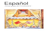 Libro de actividades español primer grado 1993