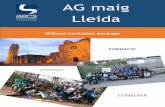Pack de Benvinguda: Assemblea General Lleida