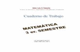 Cuaderno de Matemática 3º Semestre de Ciencias