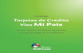 Catálogo Tarjetas de Crédito Visa Mi País