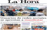 Diario La Hora 25-04-2015
