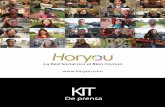 Horyou press kit 2015, Spanish
