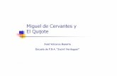 Miguel de Cervantes y el Quijote (ESO)
