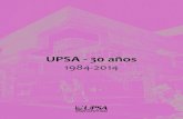 Libro UPSA 30 años: 1984 - 2014