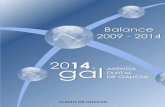 2014.gal Axenda Dixital de Galicia. Balance de 2009-2013