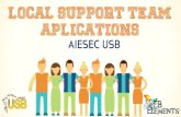 LST application for AIESECUSB 2015