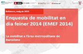 Enquesta de mobilitat en dia feiner 2014 (EMEF 2014)