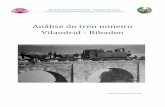 Análise do tren mineiro Vilaodrid Ribadeo