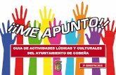 Guia actividades lúdicas y culturales Cobeña 2ª semestre 2015