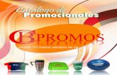 Catalogo de promocionales cb promos