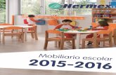 Mobiliario Escolar 2015-2016