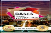 CONPETUR - Bases del concurso Proyecto Sede