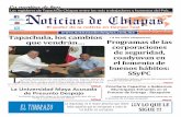 Periódico Noticias de Chiapas; MARTES  04 agosto 2015