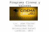 Programa cinema y valores
