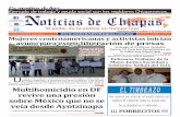 Periódico Noticias de Chiapas; VIERNES 07 agosto 2015