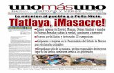 10 de Agosto 2015, Tlatlaya, ¡Masacre! Le Mienten al pueblo y a Peña Nieto