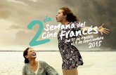 Programa 2da semana del cine francés, La Paz- Bolivia