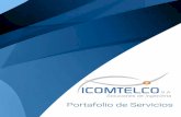 Portafolio de servicios icomtelco 2015