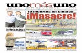 27 agosto 2015, 10 Muertos en Sinaloa ¡Masacre!