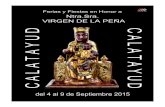 Calatayud - Fiestas Virgen de la Peña 2015